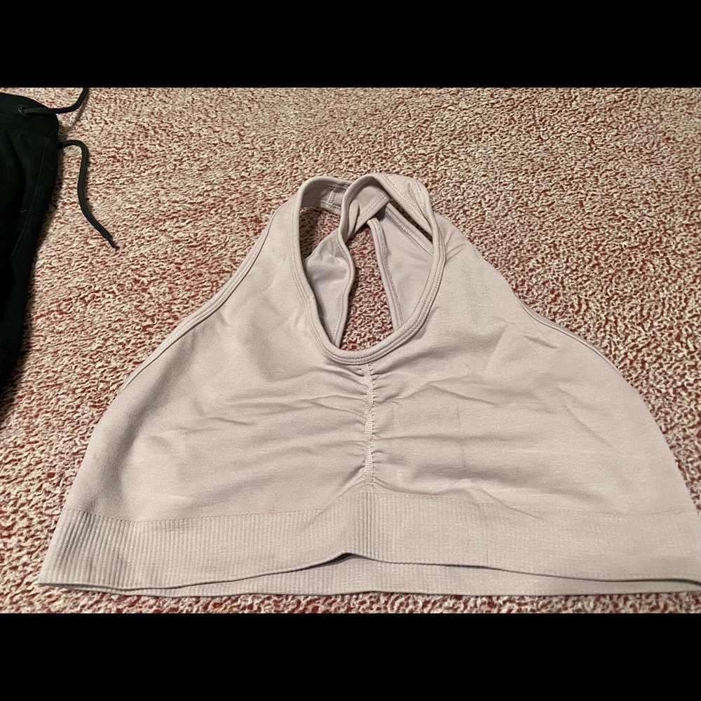 Alphalete Amplify Sports Bra in Viola